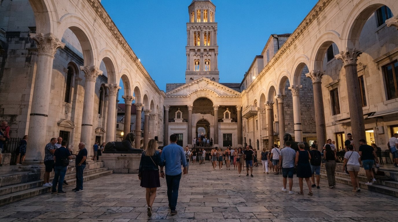 Grad, Split: Living Inside Diocletian’s Palace