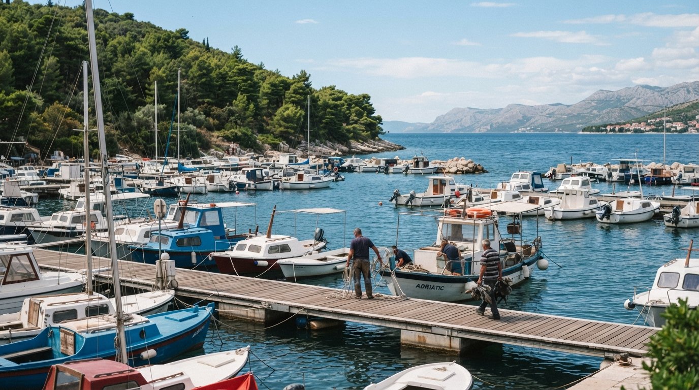 Spinut, Split: Marjan Pines, Poljud Nights and the Marina Between Them