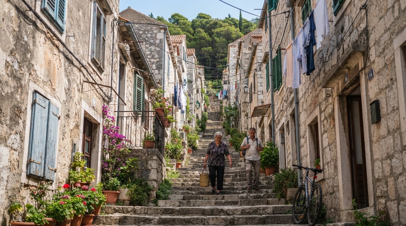 Varos, Split: the stone quarter where the city still eats at home