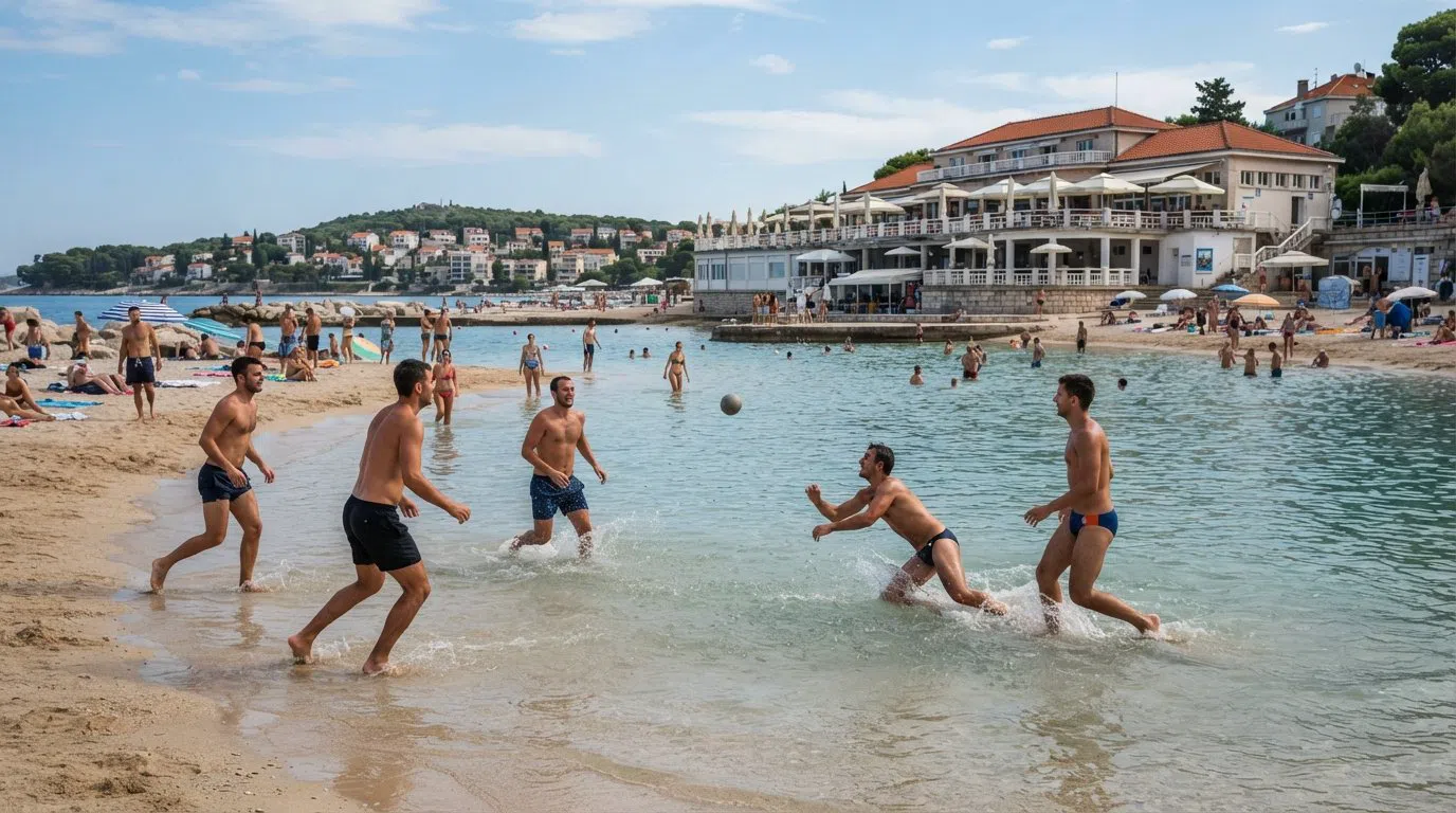 Bacvice, Split: sand, picigin and late nights by the Adriatic